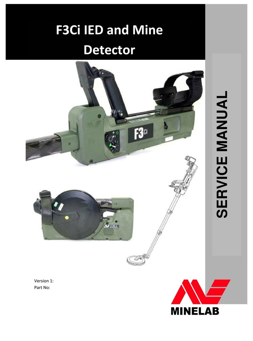 Minelab F3Ci User manual