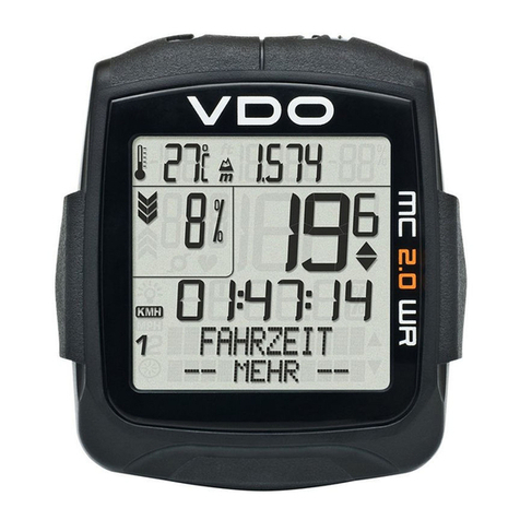 VDO MC 2.0 WR User manual