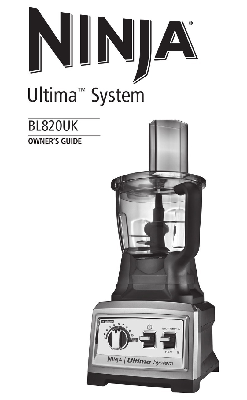 Ninja BL820UK owner's guide