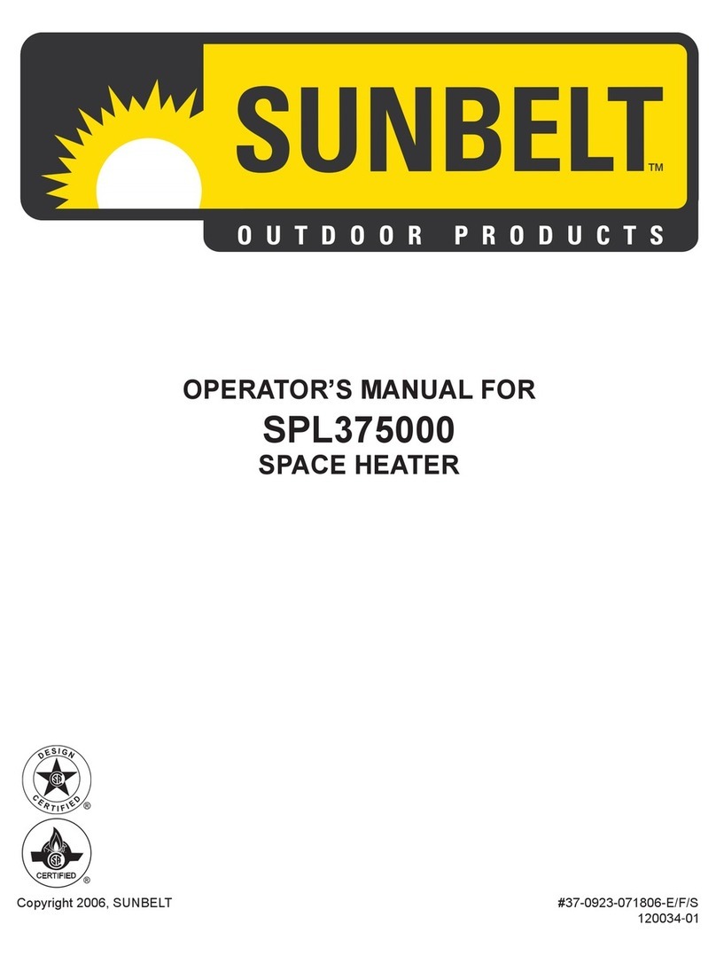 Sunbelt SPL375000 Operator's manual
