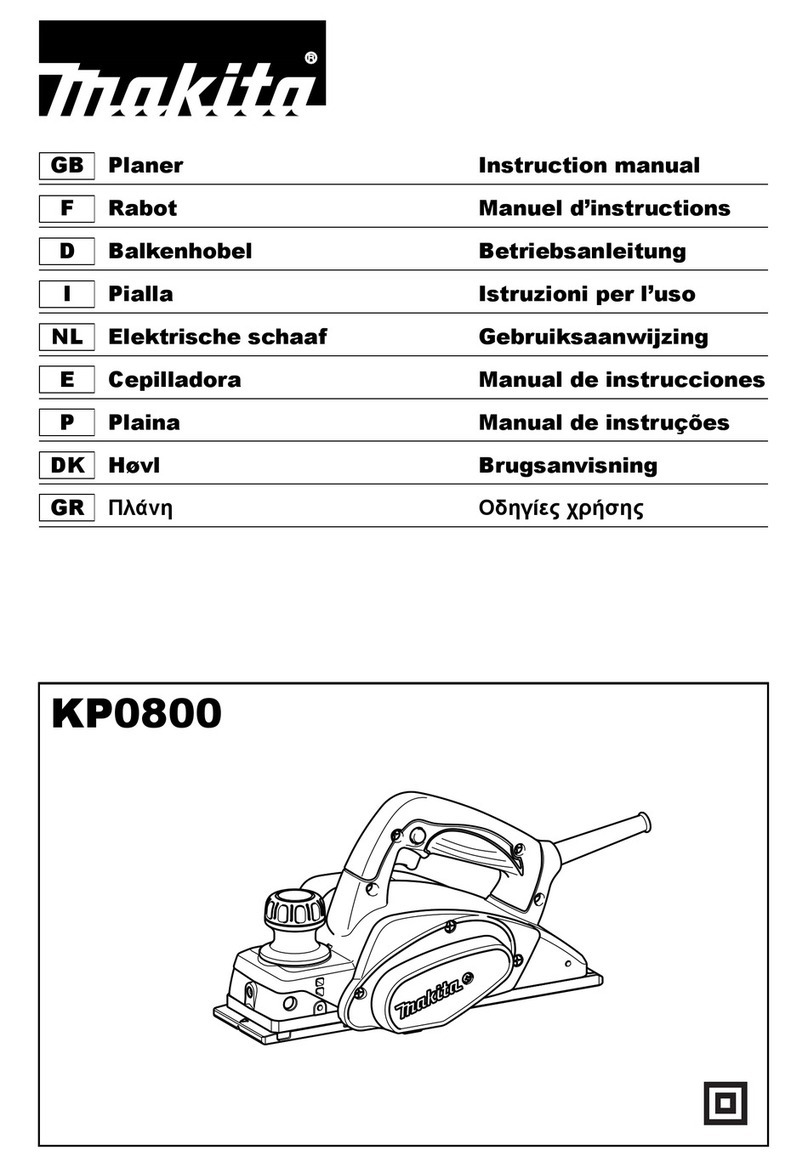 Makita KP0800 User manual Makita KP0800 User manual