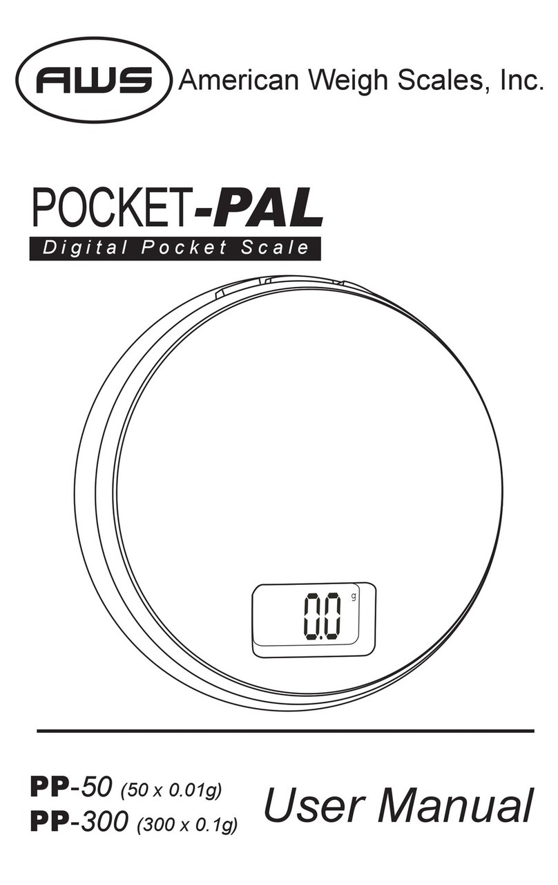 AWS PP-50 User manual