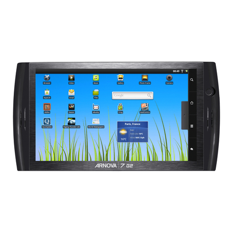 Archos Arnova 7c G2 manual