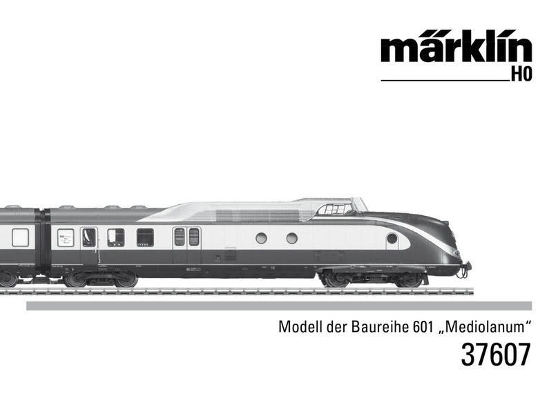 marklin 601 "Mediolanum" User manual