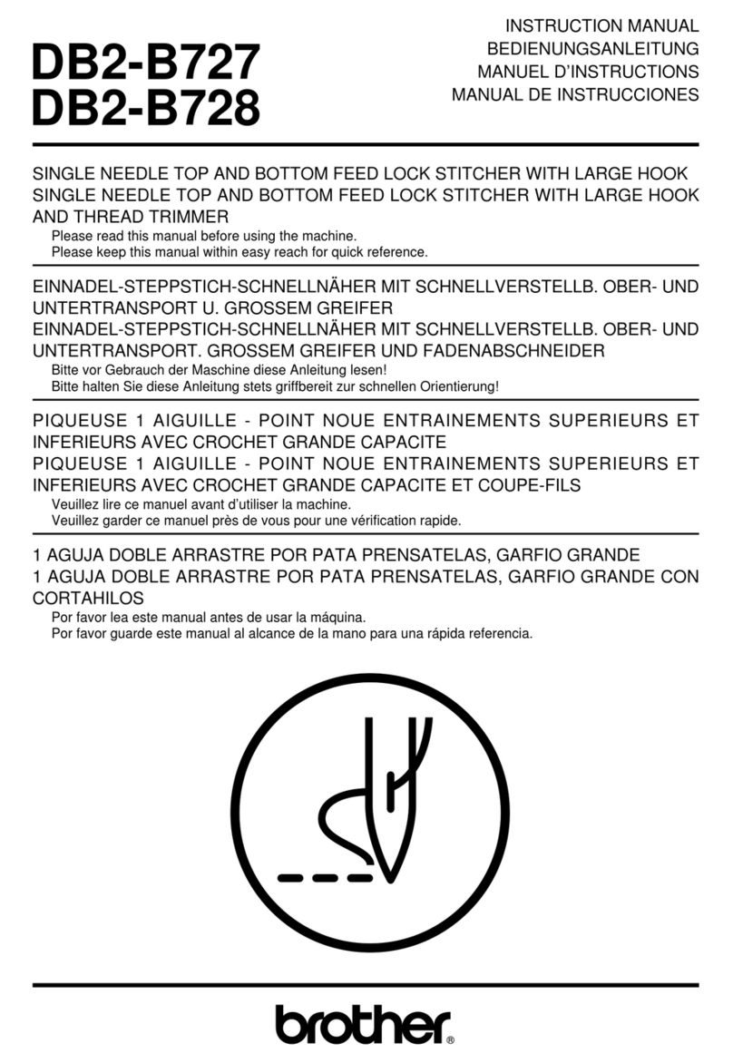 Brother DB2-B727 instruction manual