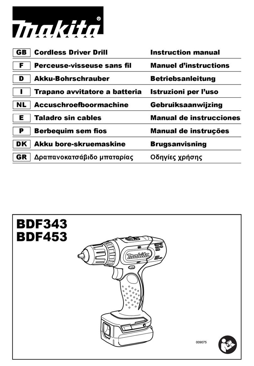Makita BDF343 User manual