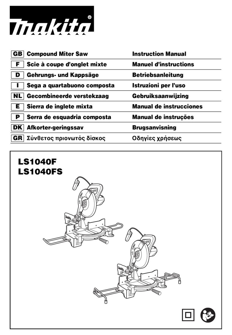 Makita LS1040F User manual