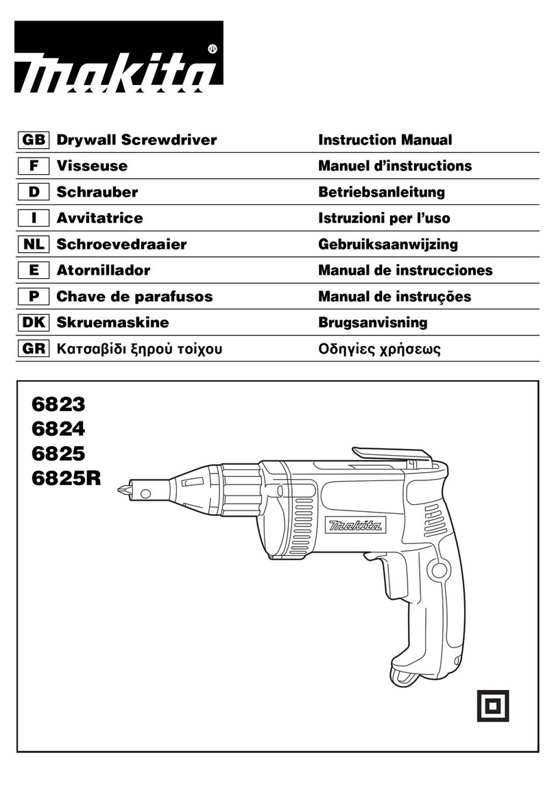 Makita 6823 instruction manual