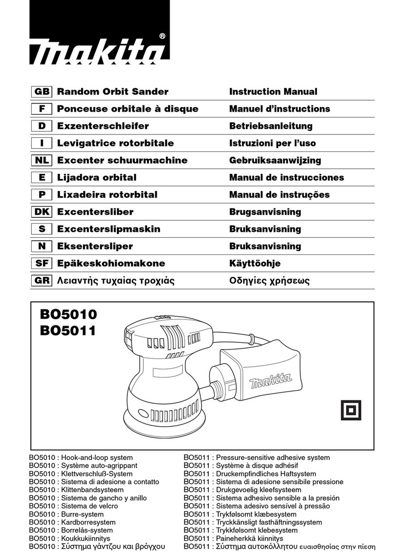 Makita BO5010 instruction manual