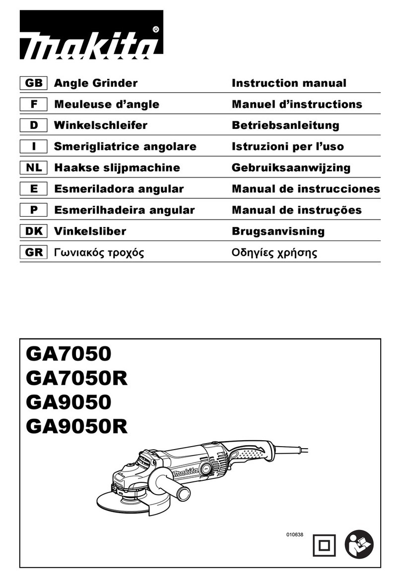 Makita GA7050 instruction manual
