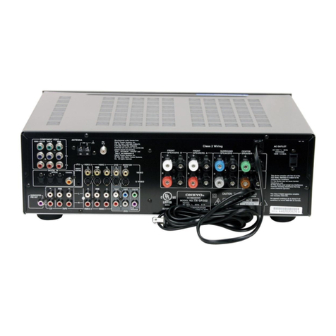 Onkyo TX-SR502E User manual