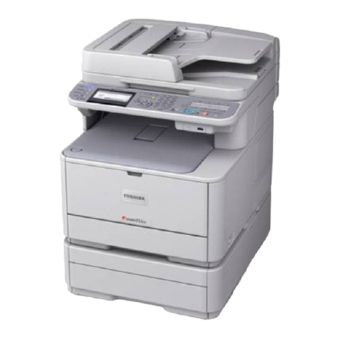Toshiba e-Studio 223CS Installation guide