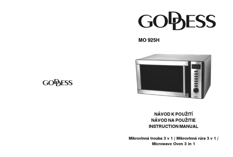 Goddess MO 925H User manual