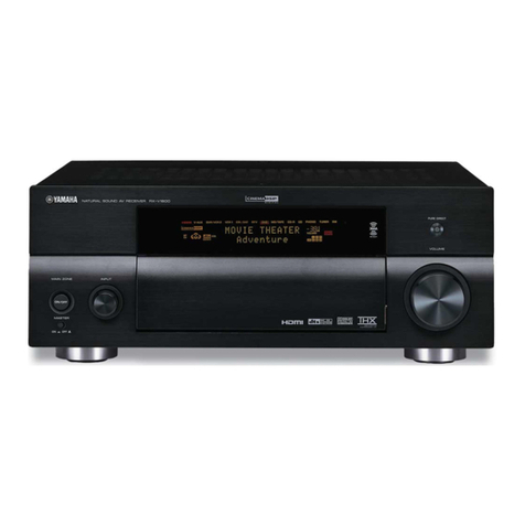 Yamaha DSP-AX1600 User manual