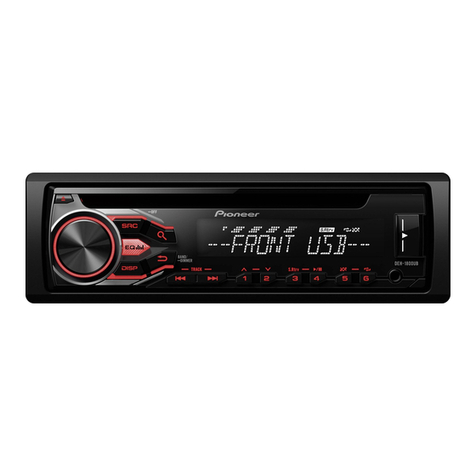 Pioneer DEH-1800UB owner's manual