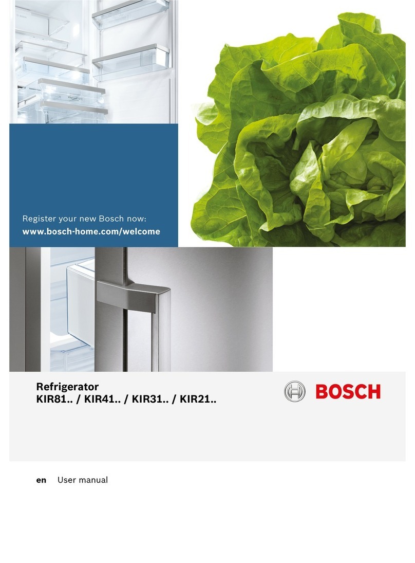 Bosch KIR81 Series user manual
