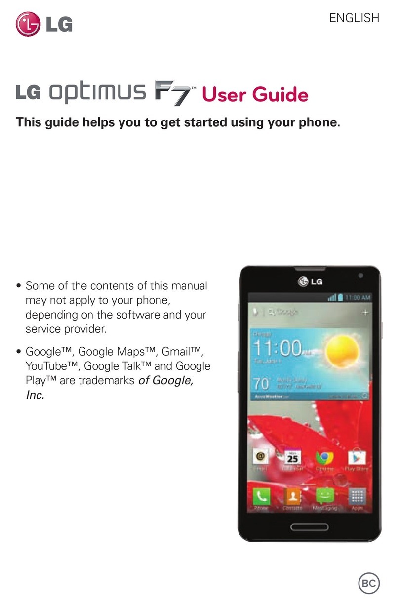 LG Optimus F7 user guide