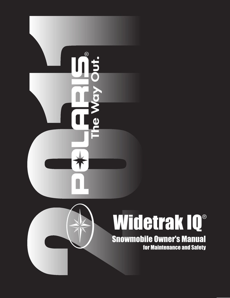 Polaris 2011 FS IQ Widetrak User manual Polaris 2011 FS IQ Widetrak User manual