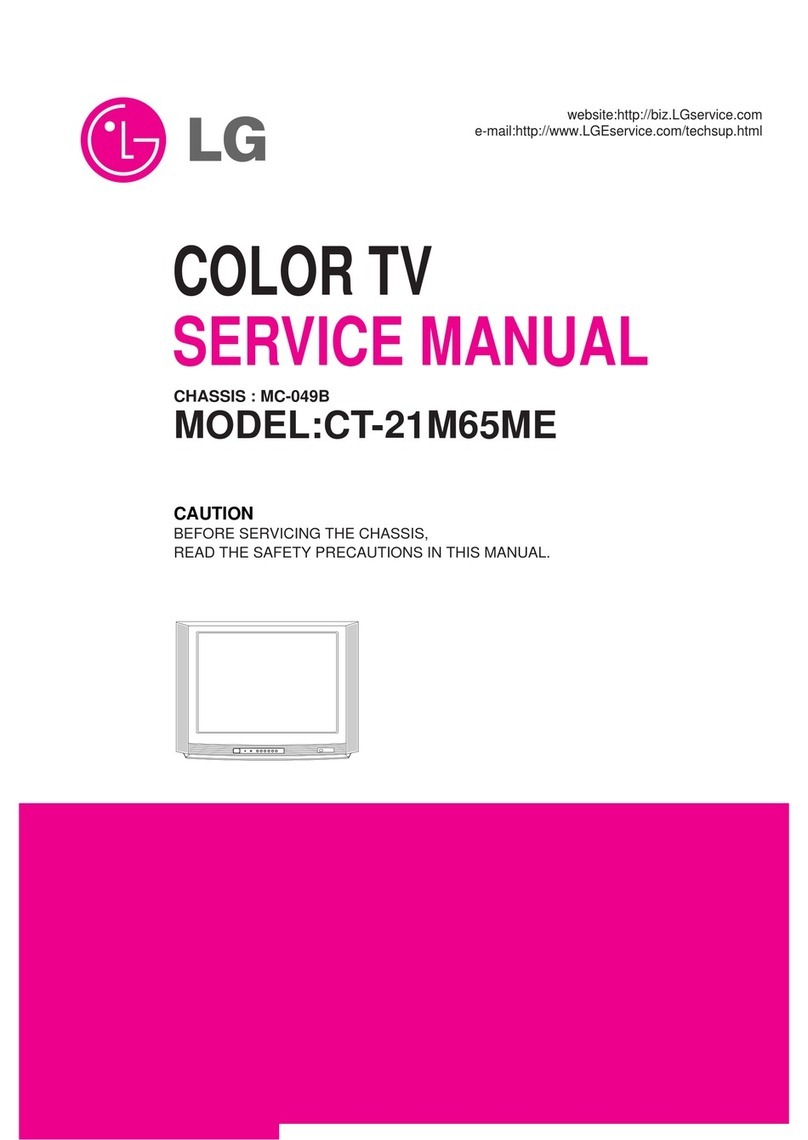 LG CT-21M65ME Service manual