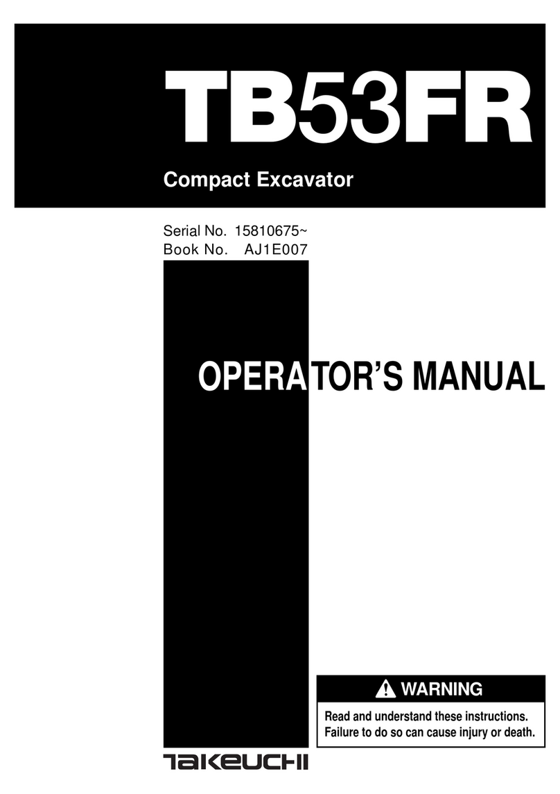Takeuchi TB53FR User manual Takeuchi TB53FR User manual
