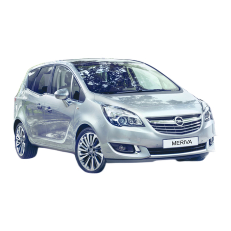 Opel Meriva User manual