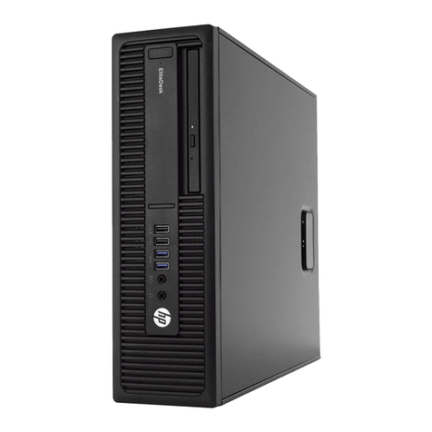 HP EliteDesk 800 G2 Desktop Mini Manual