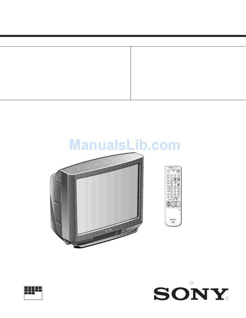 Sony KV-29K1A Service manual