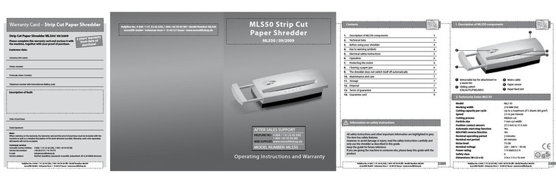 monolith MLS50 Installation guide