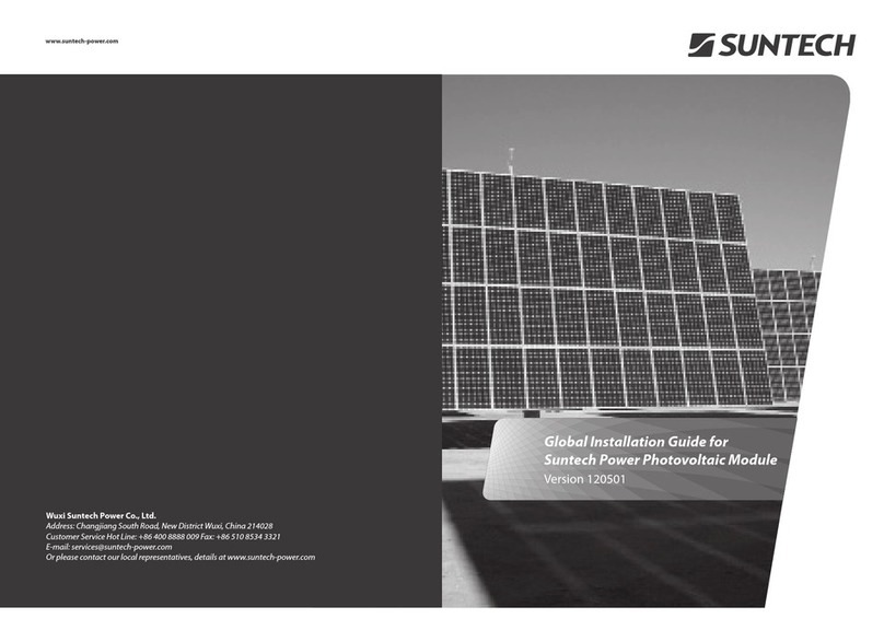 SUNTEC STP205S-24/Ad+ installation guide