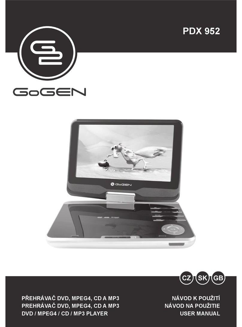 Gogen PDX 952 User manual