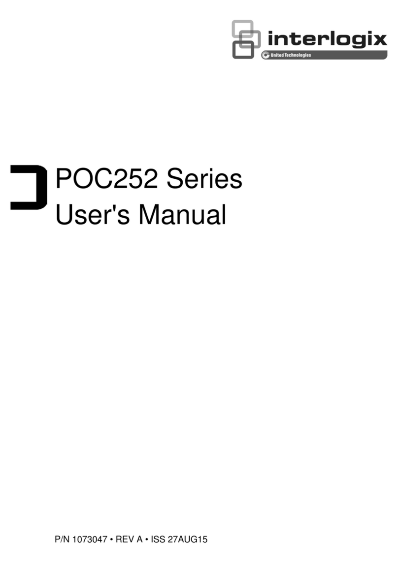 Interlogix POC252 series user manual