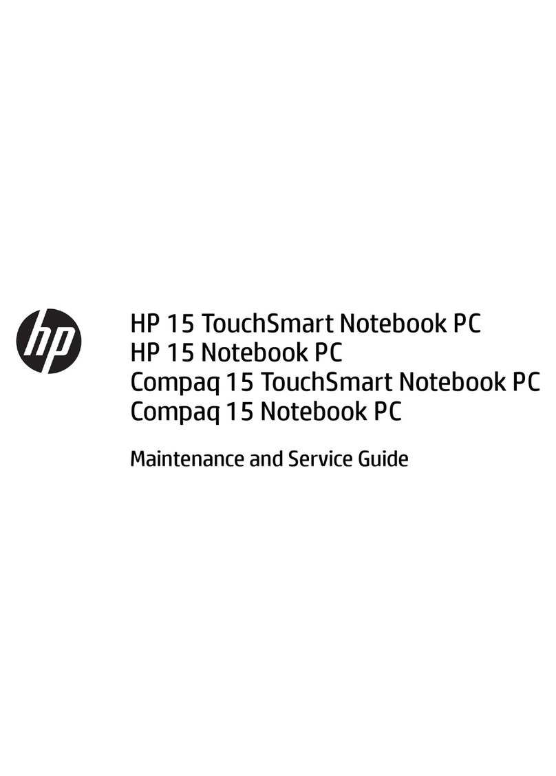HP 15 TouchSmart Manual HP 15 TouchSmart Manual