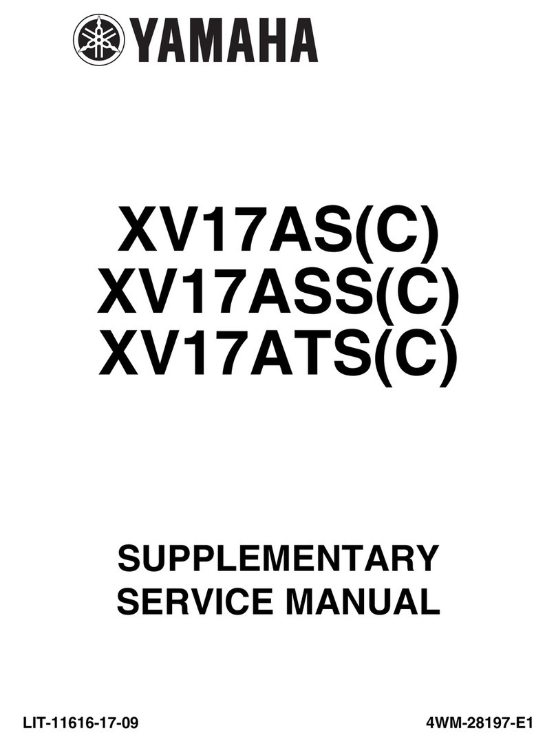 Yamaha ROAD STAN XV17ASC Manual