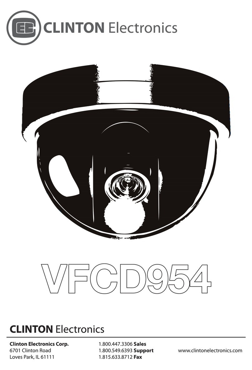 Clinton VFCD954 User manual