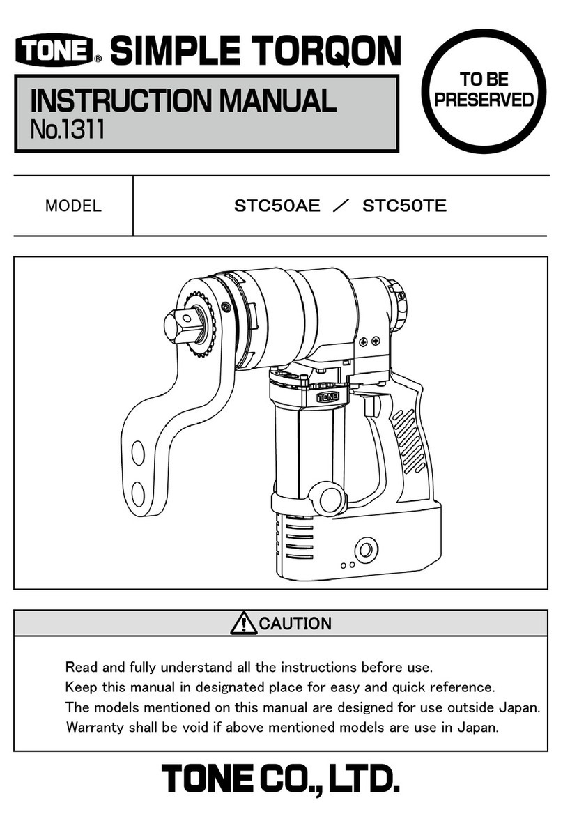 Tone STC50AE instruction manual