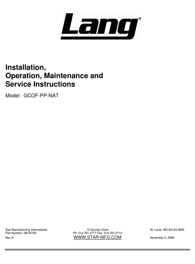 Lang GCOF-PPNATFD Manual