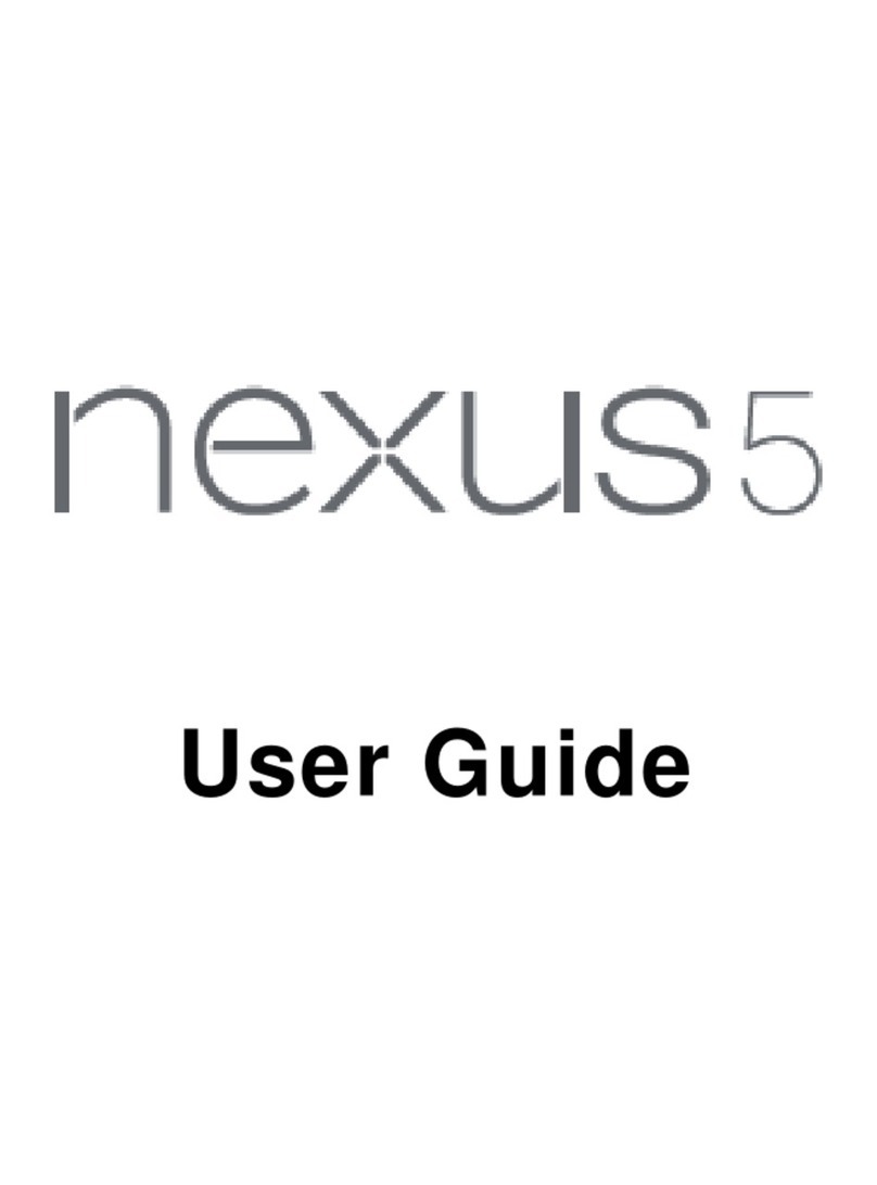 Google Nexus 5 User manual Google Nexus 5 User manual