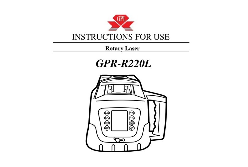 GPI GPR-R220L Instructions for use