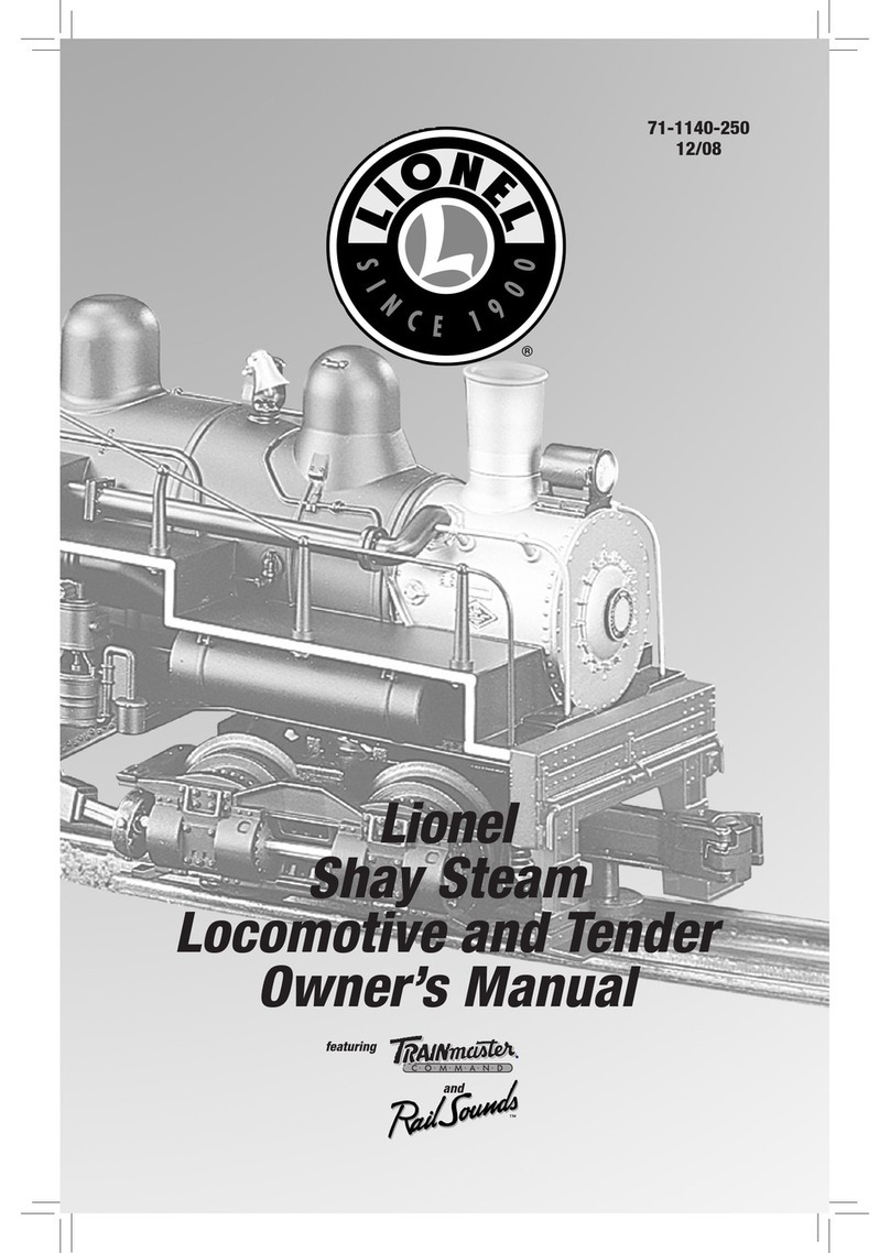 Lionel 71-1140-250 User manual Lionel 71-1140-250 User manual