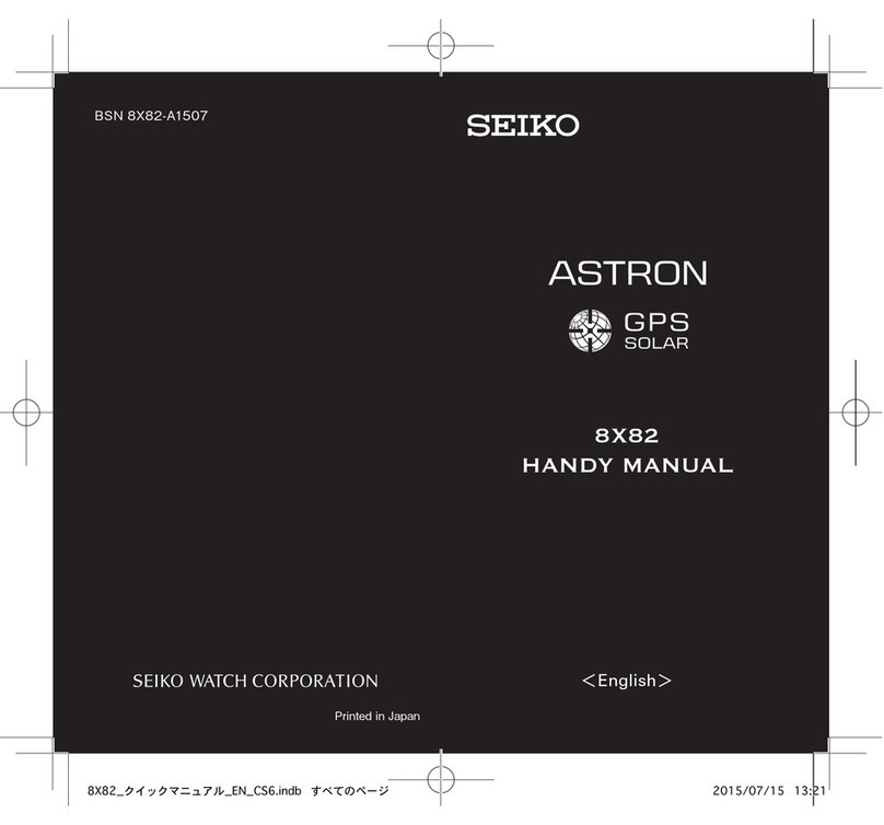 Seiko Astron 8X82 Handy manual