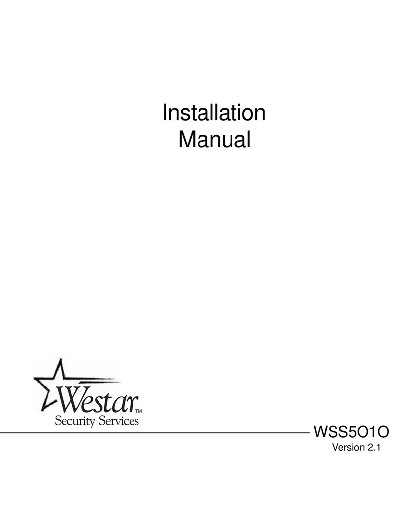 Westar WSS55010 installation manual