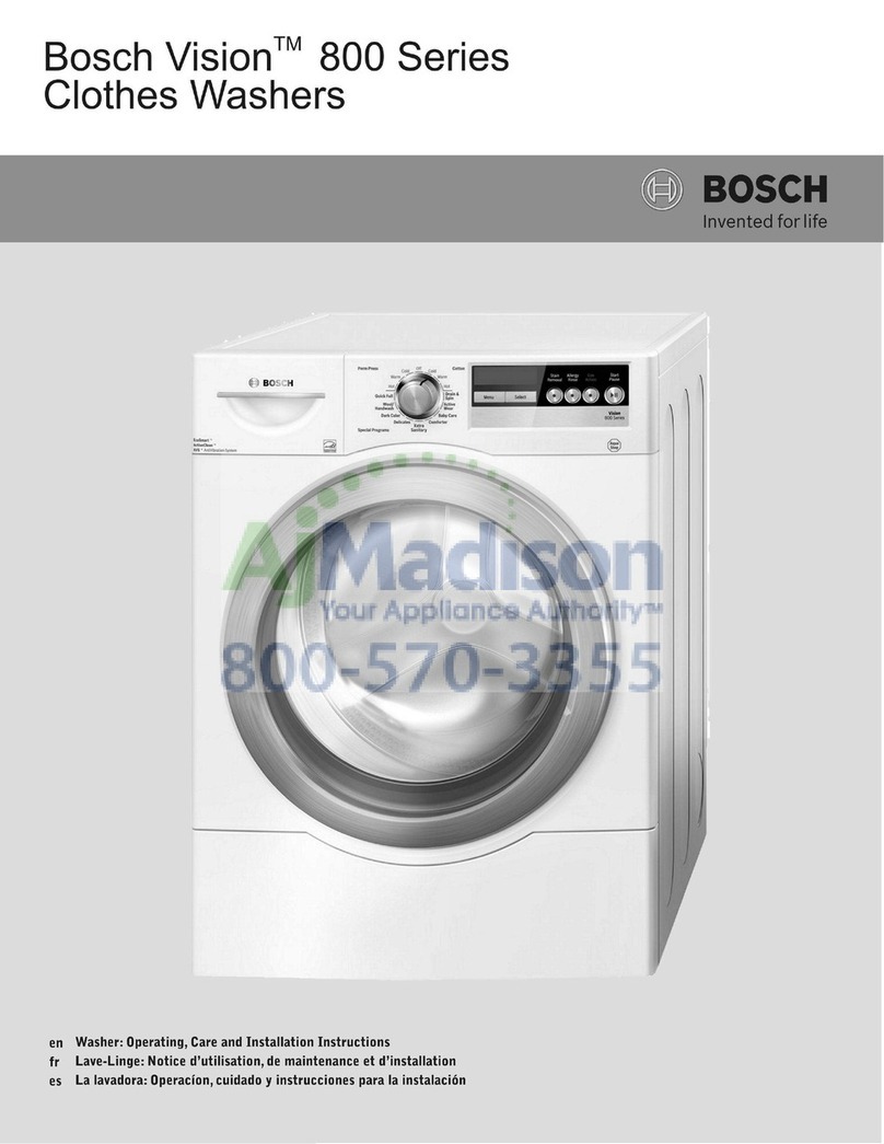 Bosch Vision 800 series Installation guide