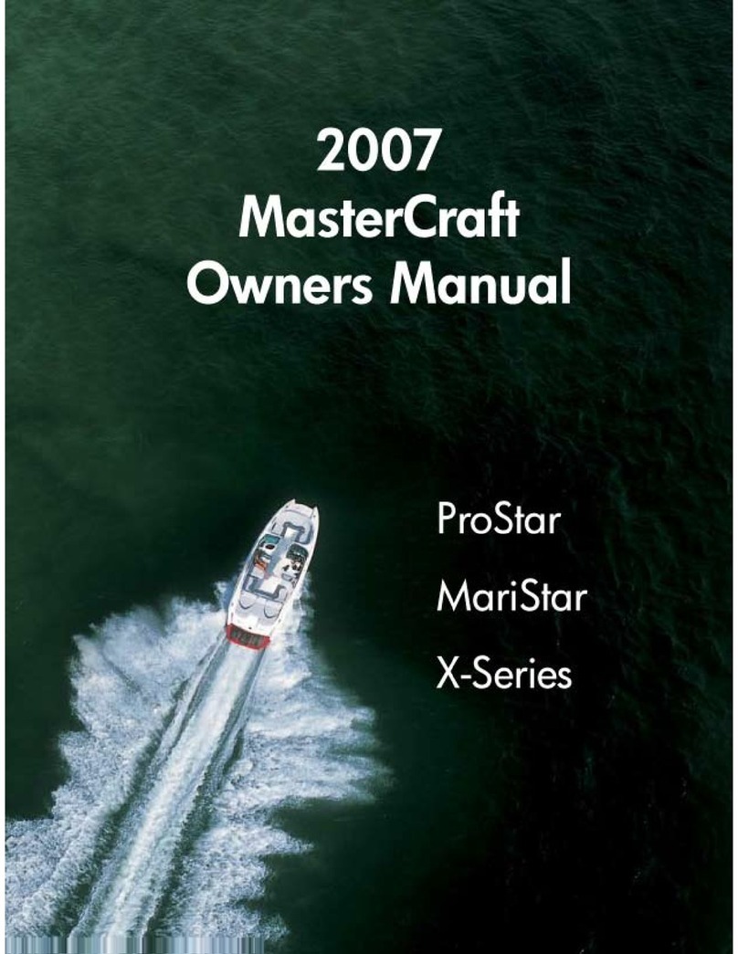 MasterCraft 2007 ProStar User manual MasterCraft 2007 ProStar User manual