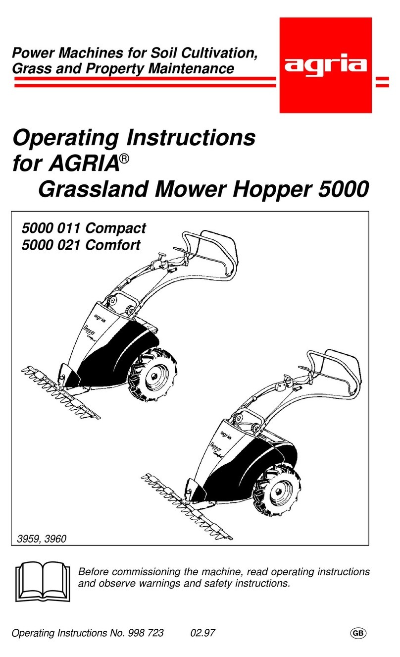 Agria 5000 User manual Agria 5000 User manual