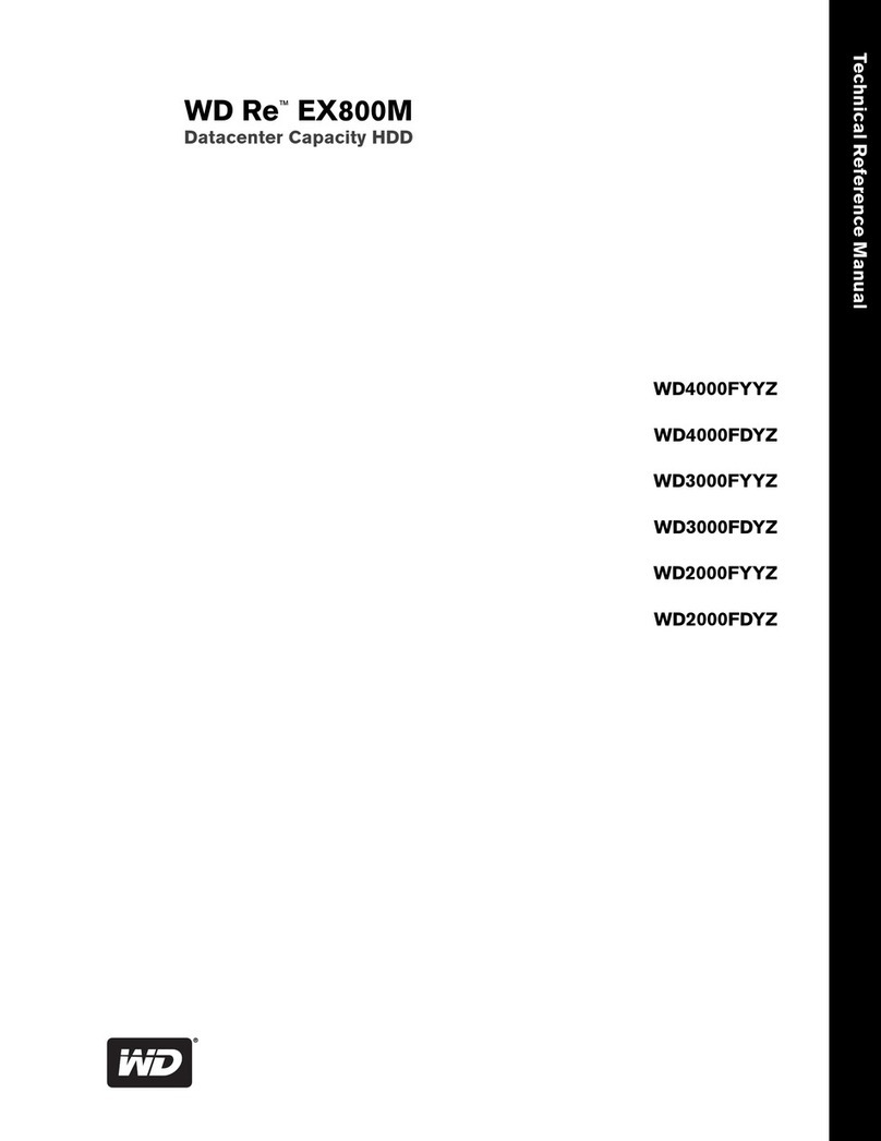 Western Digital Re EX800M Product manual