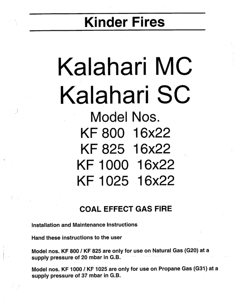 Kinder KF 800 User manual Kinder KF 800 User manual