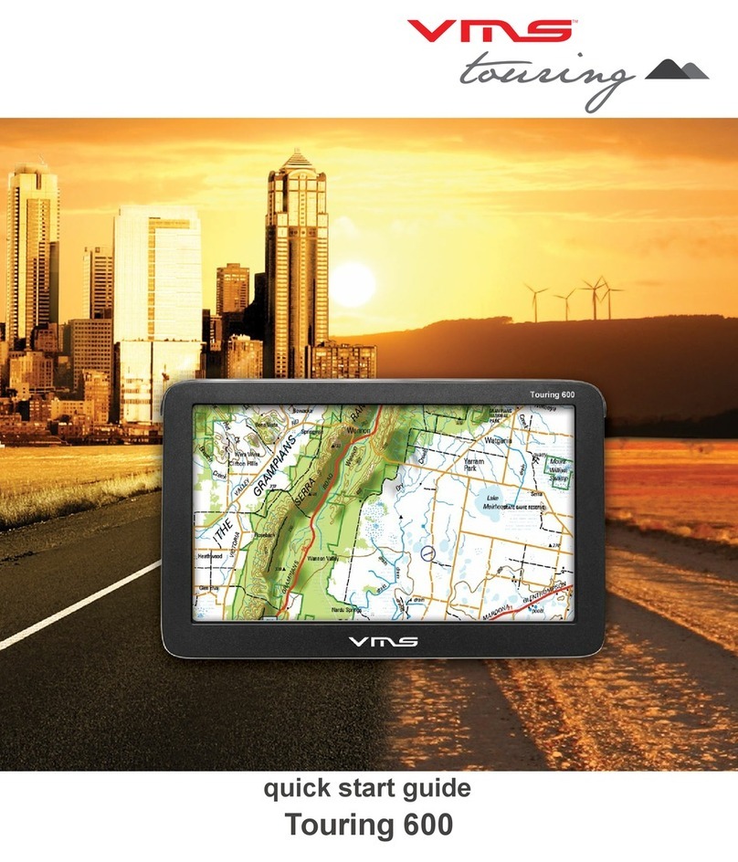 VMS Touring 600 quick start guide
