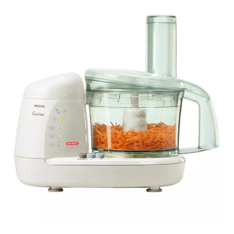 Philips Cucina HR7633 Recipes & directions for use