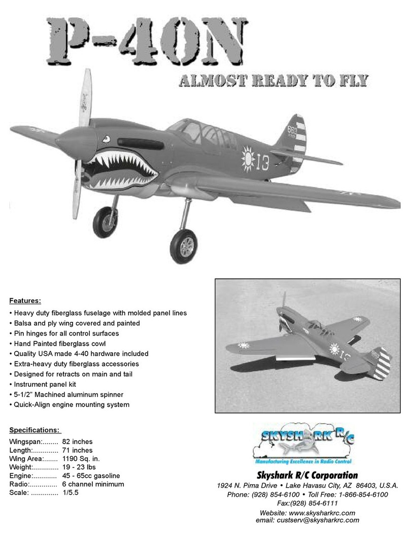 Skyshark P-40N manual