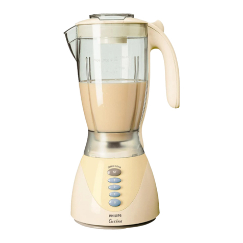 Philips Cucina HR1799 User manual Philips Cucina HR1799 User manual